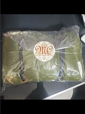 Minky Couture Olive Green Luxury Throw Blanket